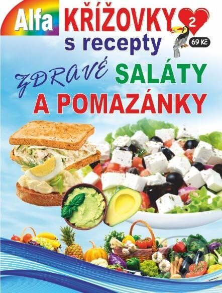 Křížovky s recepty 2/2023 - Zdravé salátřy a pomazánky Alfasoft s.r.o.