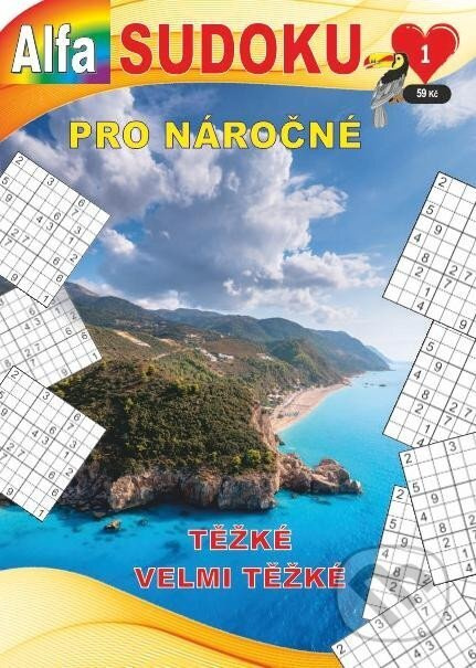Sudoku pro náročné 1/2023 - kniha z kategorie Křížovky pro dospělé