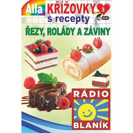 Křížovky s recepty 3/2023 - Řezy, rolády a záviny Alfasoft s.r.o.