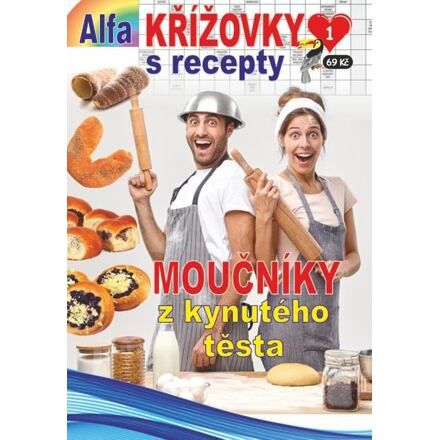 Křížovky s recepty 1/2024 - Moučníky z kynutého těsta