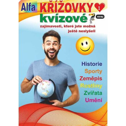 Křížovky kvízové 1/2025 Alfasoft s.r.o.