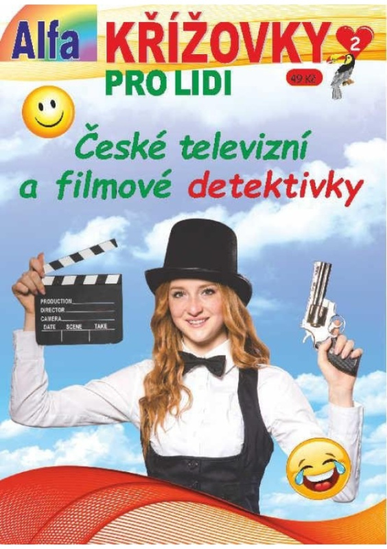 Křížovky pro lidi 2/2025 - České TV a filmové detektivky Alfasoft s.r.o.