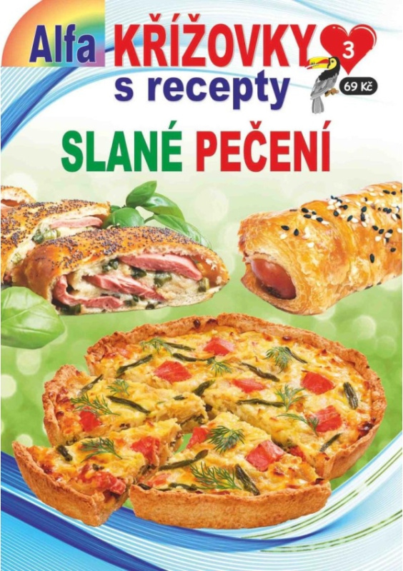 Křížovky s recepty 3/2025 - Slané pečení Alfasoft s.r.o.