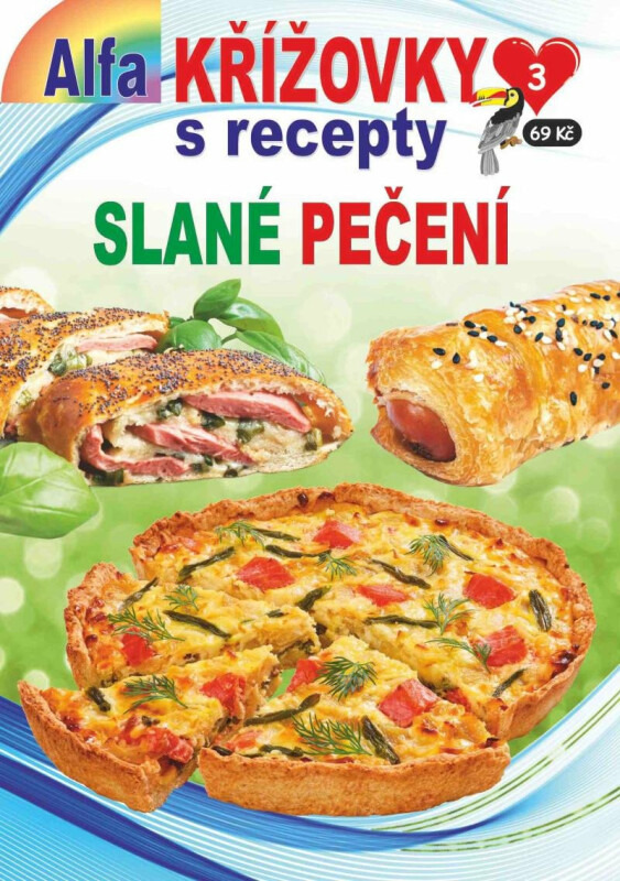 Křížovky s recepty 3/2025 - Slané pečení Alfasoft s.r.o.