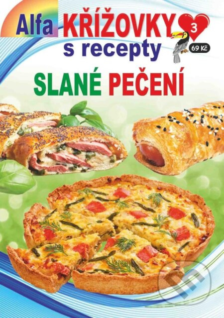 Křížovky s recepty 3/2025 - Slané pečení Alfasoft s.r.o.