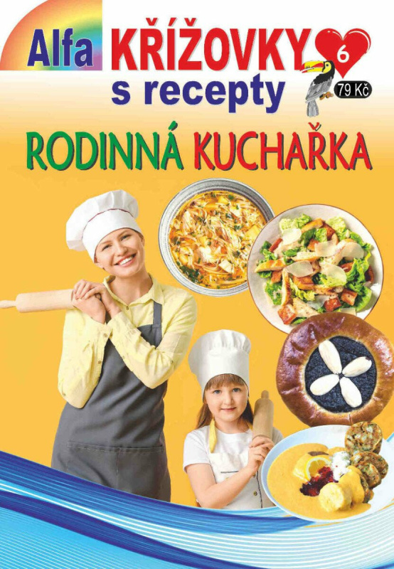 Křížovky s recepty 6/2025 - Rodinná kuchařka