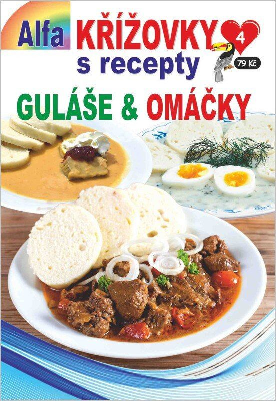 Křížovky s recepty 4/2026 - Guláše a omáčky,Křížovky s recepty 4/2026 - Guláše a omáčky