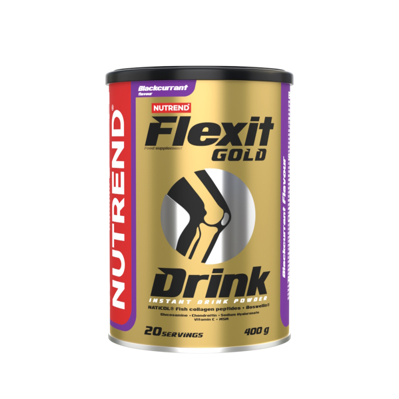 Nutrend Flexit Gold Drink 400 g Příchuť: Zelené jablko