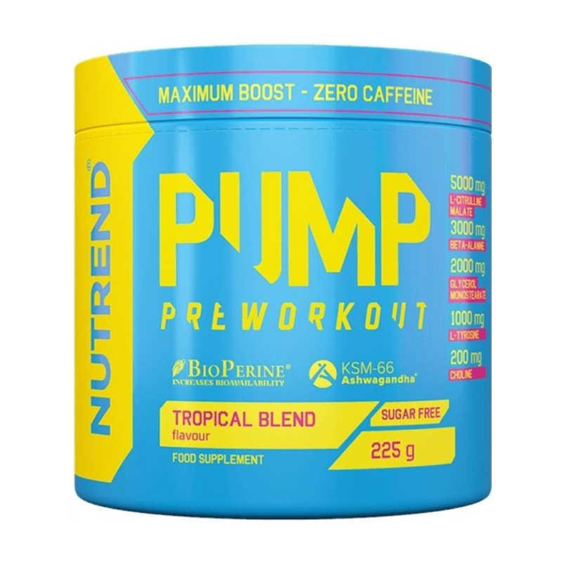 Nutrend Pump 225 g - Bubble Gum