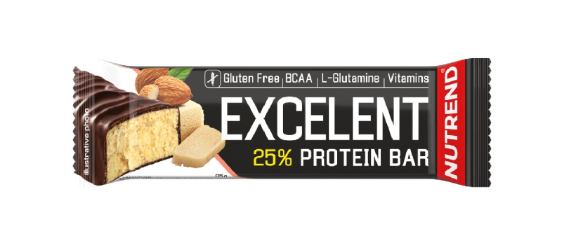 Nutrend Excelent Protein Bar 85 g Příchuť: Marcipán s mandlemi