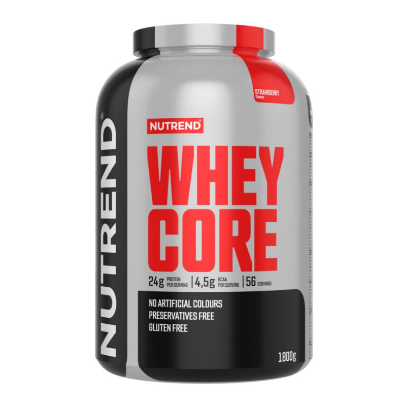 NUTREND Whey core proteinový koncentrát vanilka 1800 g
