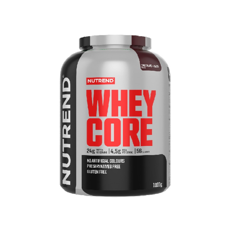 NUTREND Whey core proteinový koncentrát čokoláda a kakao 1800 g