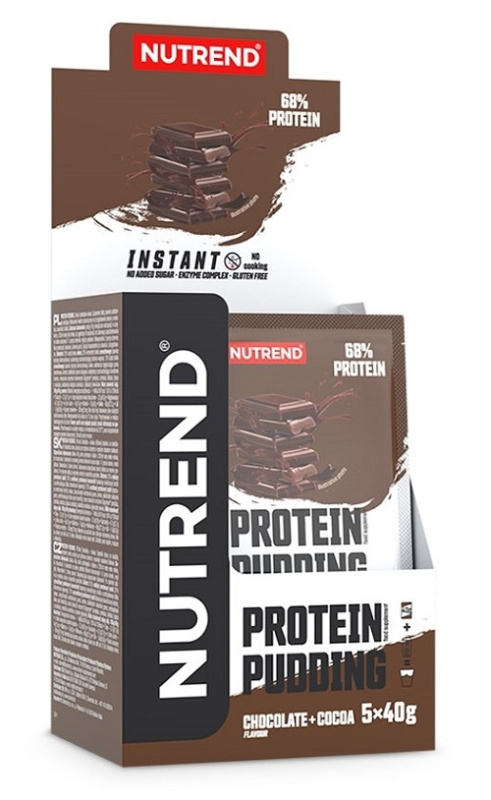 Nutrend Protein Pudding 5x40 g - čokoláda