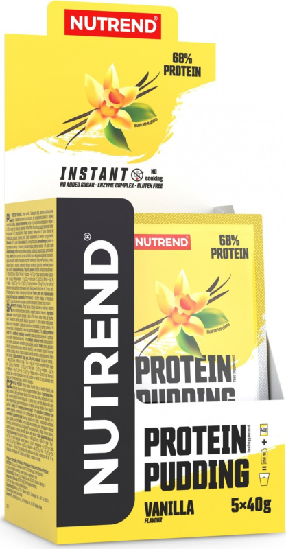 Nutrend Protein Pudding 5x40 g - vanilka