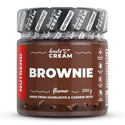 Nutrend DeNuts Cream 250 g Brownie PROŠLÉ DMT 2.2025