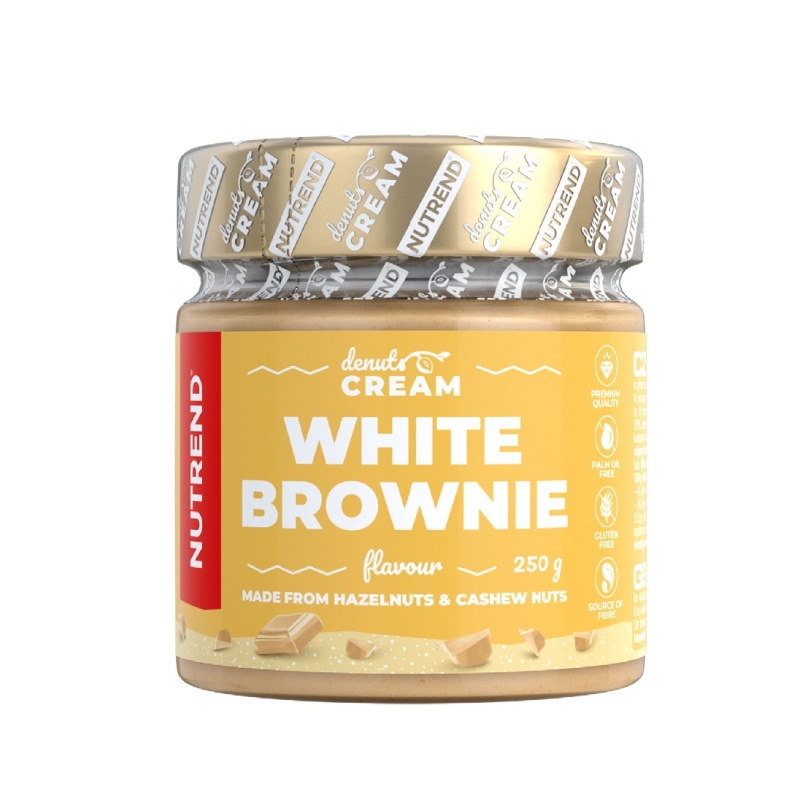Nutrend DeNuts Cream 250 g White brownie