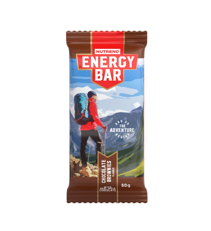 Nutrend Energy Bar 60 g - čokoládové brownies