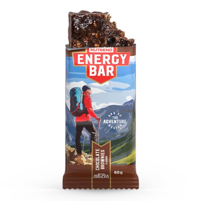 Nutrend Energy Bar 60 g - čokoládové brownies