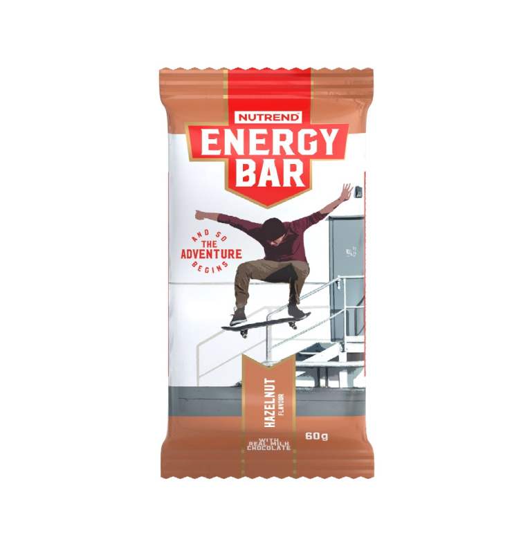Nutrend Energy Bar 60 g - lískový ořech