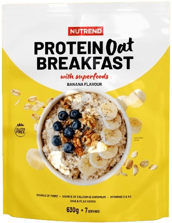 Nutrend Protein Oat Breakfast 630 g - banán