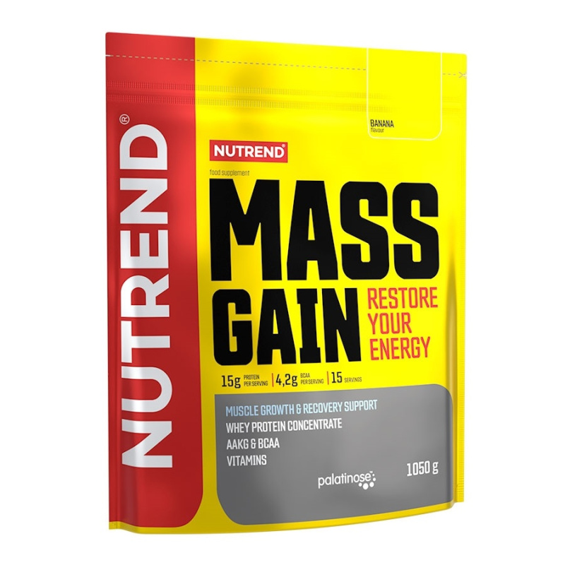 Nutrend Mass Gain, 1050 g Příchuť: Banán