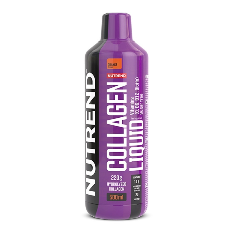 NUTREND COLLAGEN LIQUID 500ml, pomeranč