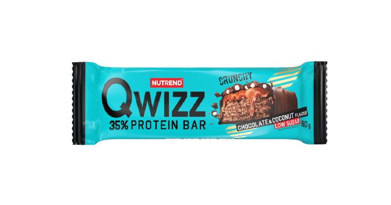 Nutrend Qwizz Protein Bar 60 g - čokoláda/kokos