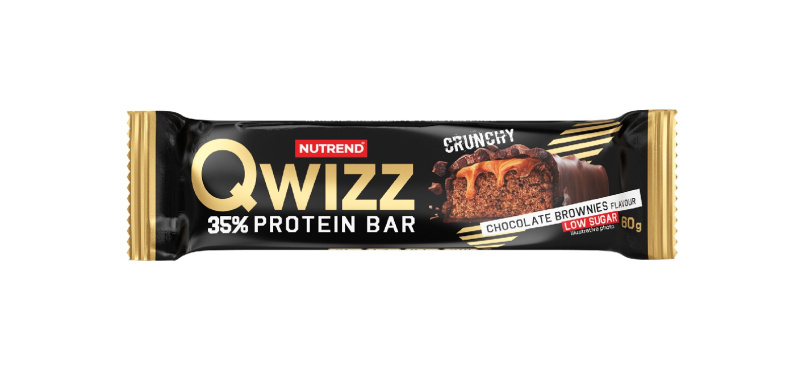 Nutrend Qwizz Protein Bar 60 g - čokoládové brownies
