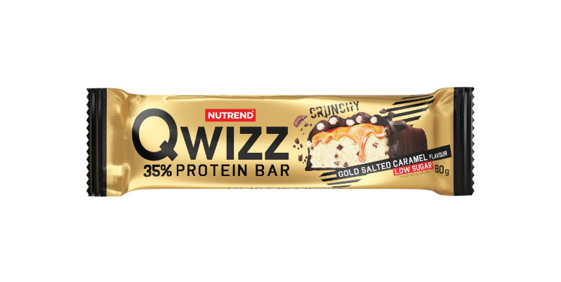 Nutrend Qwizz Protein Bar 60 g - slaný karamel