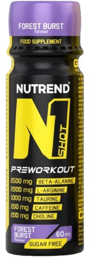 Nutrend N1 Pre-Workout 60 ml Příchuť: Lesní ovoce