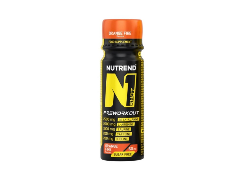 Nutrend N1 Pre-Workout 60 ml Příchuť: Višeň