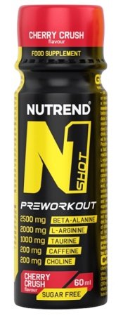 Nutrend N1 Pre-Workout 60 ml Příchuť: Višeň