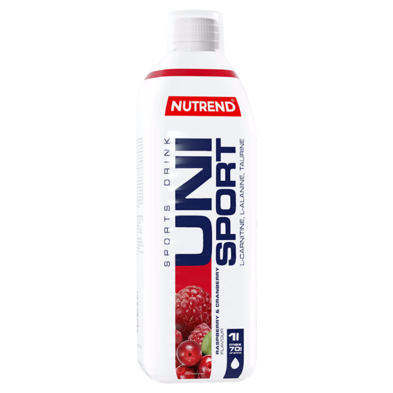 Nutrend Unisport 1000 ml Příchuť: Malina/Brusinka