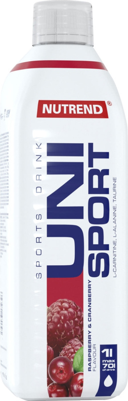 Nutrend Unisport 1000 ml Příchuť: Malina/Brusinka