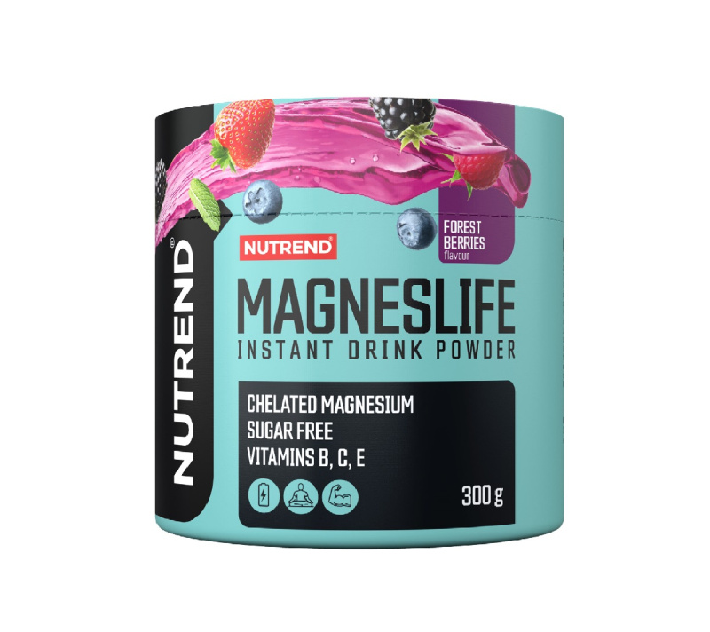 Nutrend Magneslife Instant Drink Powder 300 g - lesní plody 