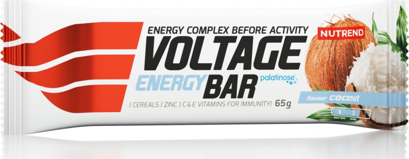 Nutrend Voltage Energy Bar 65g - kokos
