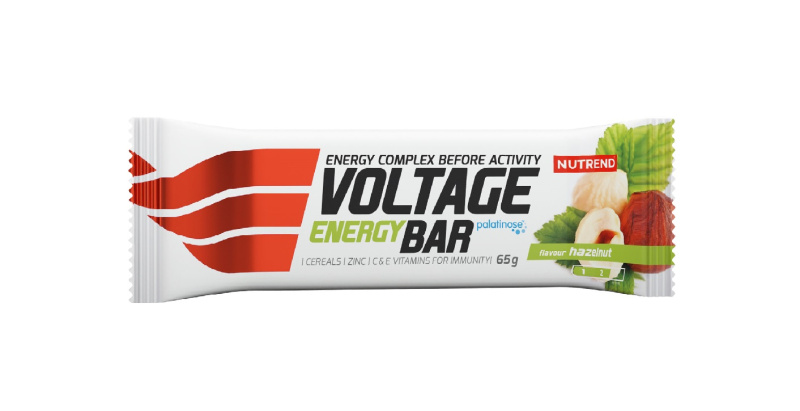 Nutrend Voltage Energy Bar 65g - lískový ořech