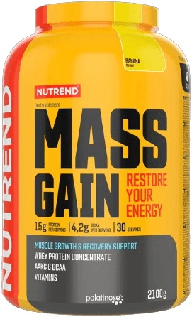 Nutrend Mass Gain 2250 g - vanilka