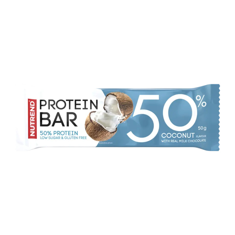 Nutrend Proteinová tyčinka 50 kokos 50 g