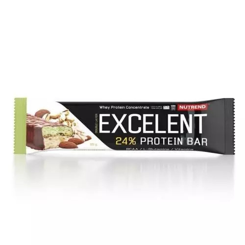 Nutrend Excelent Protein Bar 85 g - mandle/pistácie