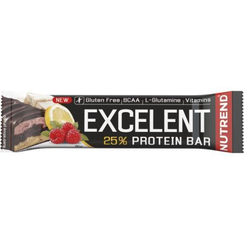 Nutrend Excelent Protein Bar 85 g Příchuť: Citrón/Tvaroh/Malina s brusinkami