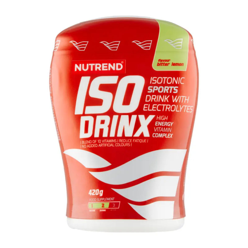 NUTREND Isodrinx, dóza, 420 g hořký citron