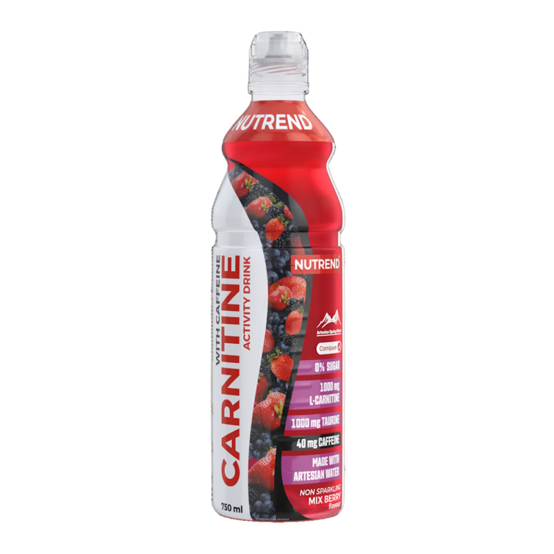 Nutrend Carnitine drink 750 ml Příchuť: Mix berry