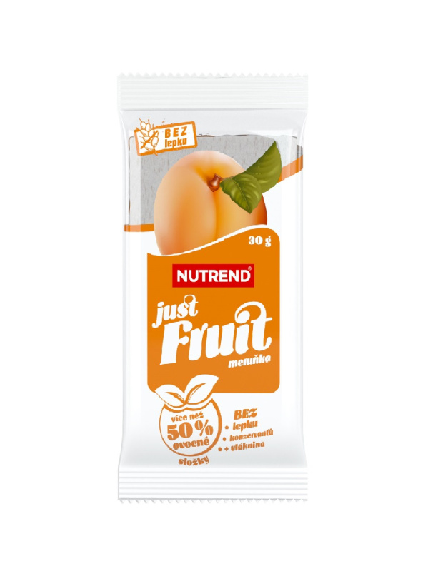 NUTREND Just Fruit, tyčinka, 30 g meruňka