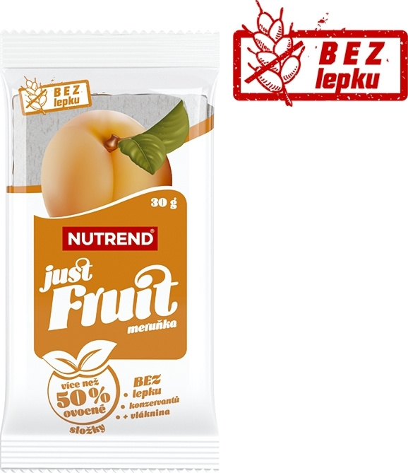 NUTREND Just Fruit, tyčinka, 30 g meruňka