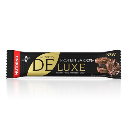 Nutrend Deluxe Protein Bar 60 g Příchuť: Čokoládové brownie