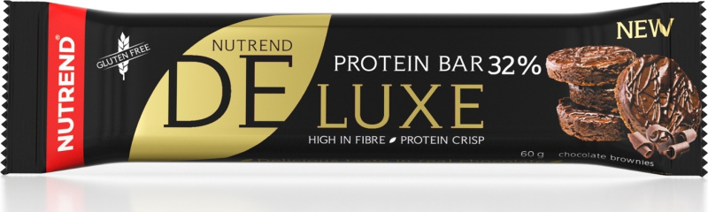Nutrend Deluxe Protein Bar 60 g Příchuť: Čokoládové brownie
