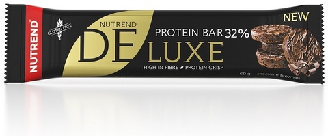 Nutrend Deluxe Protein Bar 60 g Příchuť: Čokoládový sachr