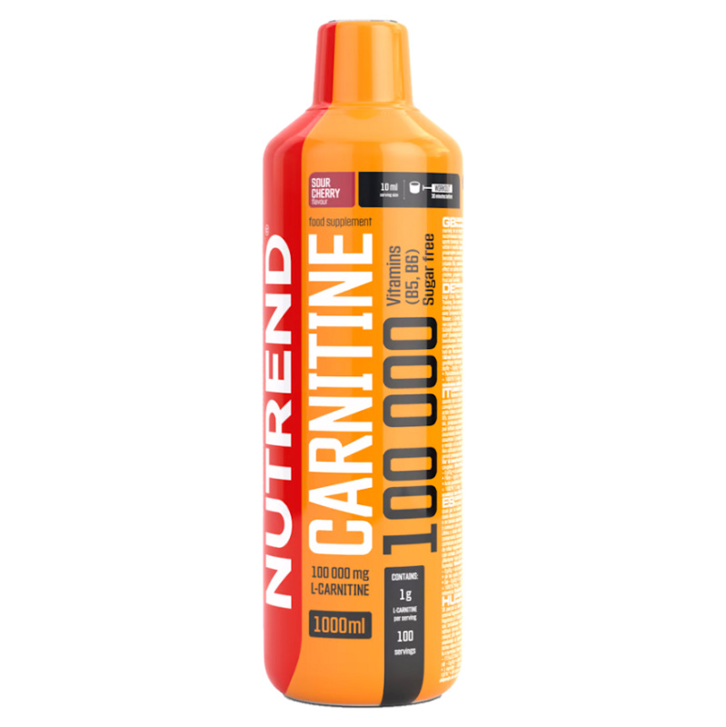 Nutrend Carnitine 100000, 1000 ml Příchuť: Višeň