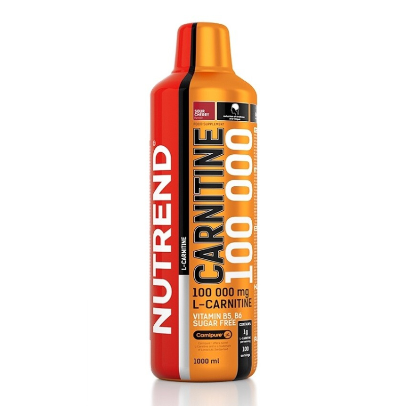 Nutrend Carnitine 100000, 1000 ml Příchuť: Višeň